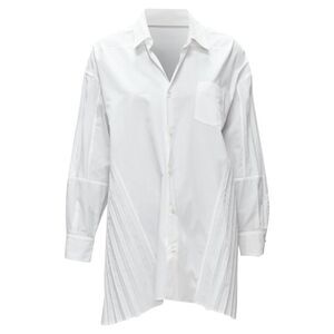 Junya Watanabe accordion pleat side tunic shirt